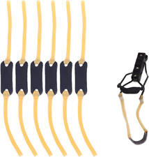 6er Set Steinschleuder Gummi