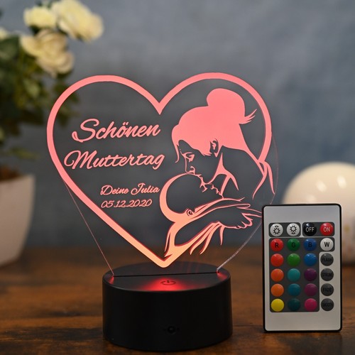 Personalisierte led lampe - lampe, –