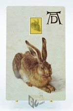 Junger Hase von Albrecht Dürer 1/1000 Oz 999 Gold Münzbarren 3000 Francs Tschad