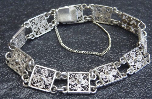 800 silber filigran armkette - filigran,