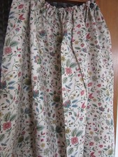 2 Schals Gardinen Leinen