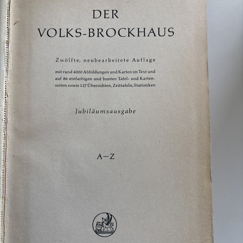Der volks brockhaus 1955 - der, volks-brockhaus