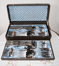 DDR Besteck im Besteckkasten - ABS Sincorrid rostfrei 48-teilig