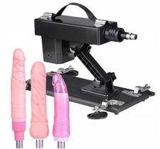 Sex Maschine Fickmaschine,Sexspielzeug Vibrator Anal Stimulator mit Dildo Set DE