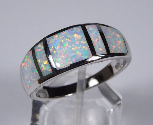 Australian white fire - white, opal
