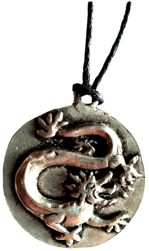 Halskette feng shui drache - halskette,