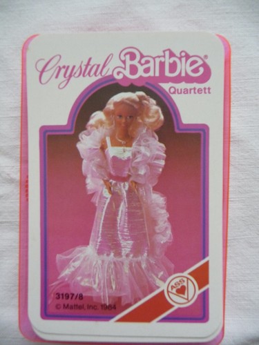 Barbie crystal quartett - barbie,
