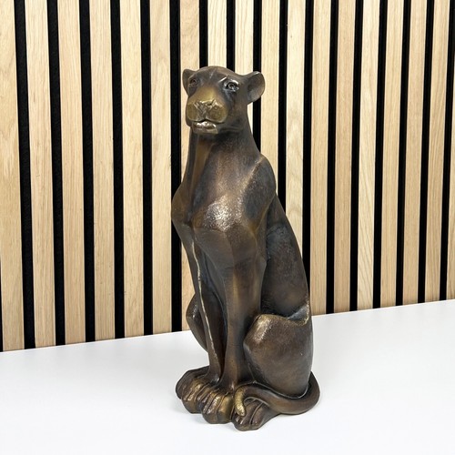 Großer bronze leopard - großer,
