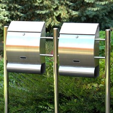 Doppel standbriefkasten 2er - doppel-standbriefkasten,