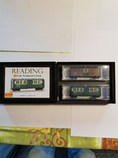 Spur N Micro Trains Line 02044167 Reading weathered Boxcar 2-Pack