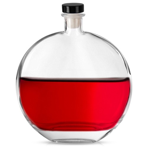 Glasflasche 520ml mit - , korken