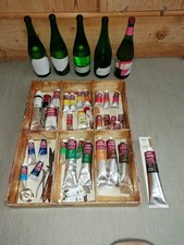 Ölfarben Konvolut Lukas 1862 Malmittel und Firnisse