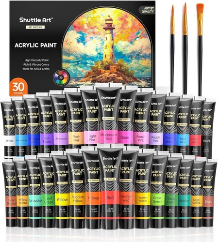 Shuttle art acrylfarben set - art, 30