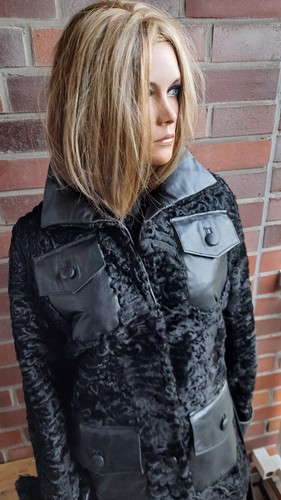 Persianer leder jacke - leder, jacke,