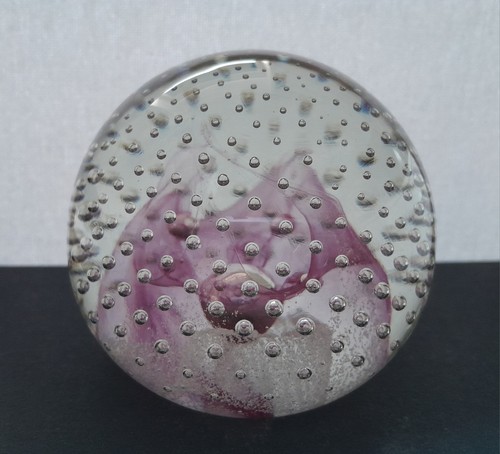 Caithness paperweight pink - caithness,