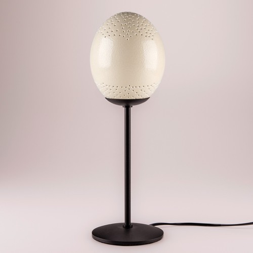 Tischlampe straußenei karoo - straußenei, "karoo"
