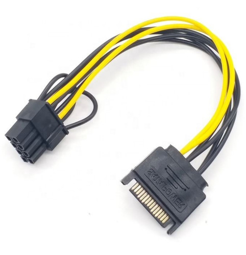 Sata 15pin stecker - auf, pci-e