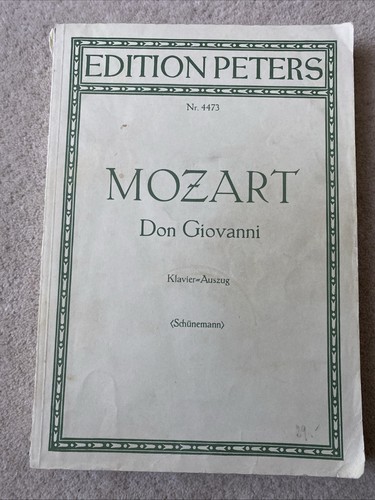 Mozart don giovanni klavier - mozart,
