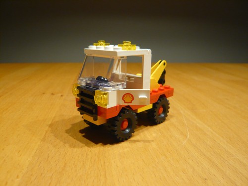 Lego city shell - city, abschleppwagen