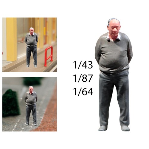 Miniaturfigur eines älteren