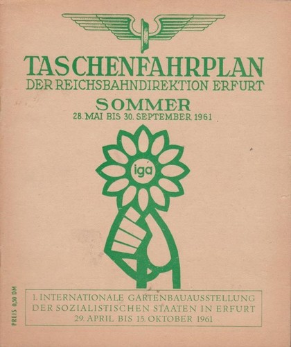 Taschenfahrplan der
