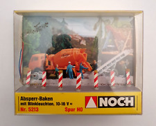 Noch Nr. 5213 HO Modelleisenbahn Landschaft Absperrleuchte Blinklichter Straßenbauarbeiten