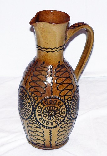 Große vase braune keramik ddr - braune,