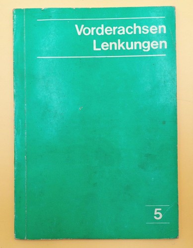 Vorderachsen und lenkungen - vorderachsen,