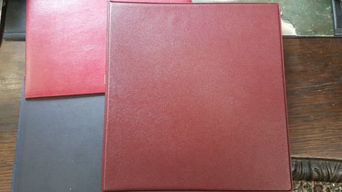 Lindner weinroter ringbinder - weinroter,