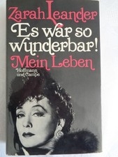 Zarah Leander Es war so