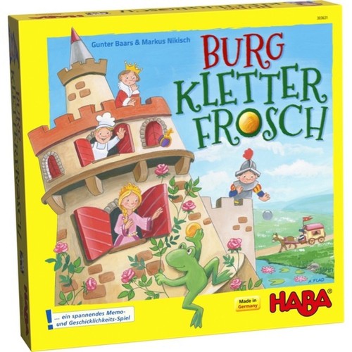 Haba burg kletterfrosch spiel - kletterfrosch,
