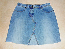 Jeans Rock Jeansmini Rock Gr.36 stonewashed v. Authentik cool sexy mini