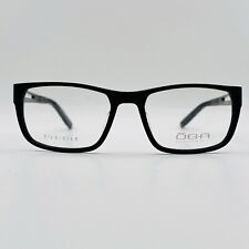 ÖGA Morel Brille Damen Herren eckig schwarz grau Aluminium Mod. 70470 NEU