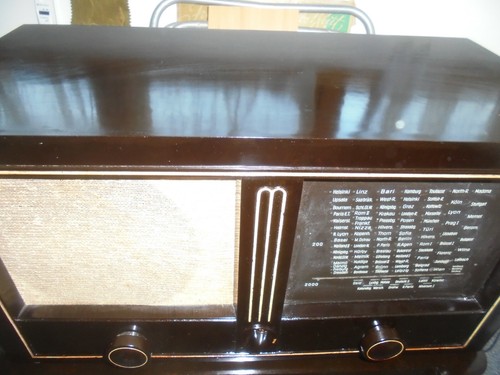 33382 bakelit röhren radio - 33382,