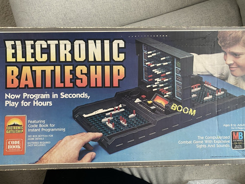 Elektronik battleship 1982 - battleship,