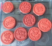 9X Motivstempel Stempel