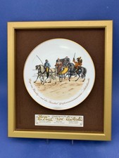 Küppers-Edition, Wandteller, Karneval in Köln  signiert vom Dreigestirn 1991 RAR