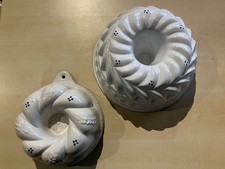 2x Alte Backform Aus Keramik