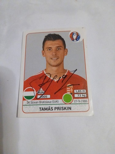 Panini sticker signiert - sticker, em