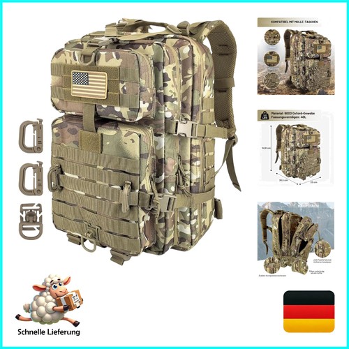 Militär rucksack 40l cooper - 40l,