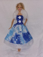 Barbie Kleid Winter Eis