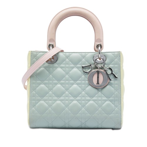 Dior medium tricolor lambskin - medium,