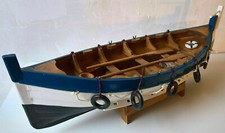 Ruderboot Rettungsboot 42 cm besonders detailreich