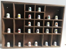 Schöner alter Holz Setzkasten