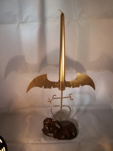 Fledermaus kerzenleuchter - kerzenleuchter, in