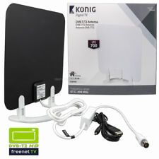 DVB-T2 HD Zimmerantenne Aktiv Innenantenne 30dB Verstärkung Terrestrische TV Kön