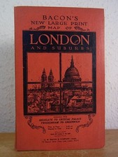 Bacon's new large Print Map of