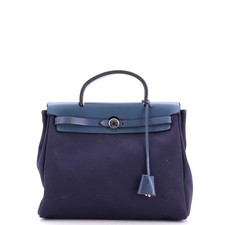 Hermes Herbag Toile and