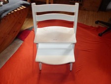 TRIPP TRAPP STOKKE Hochstuhl Treppenstuhl 2018 New Born geeignet weiß