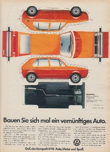 Volkswagen golf reklame - golf,
